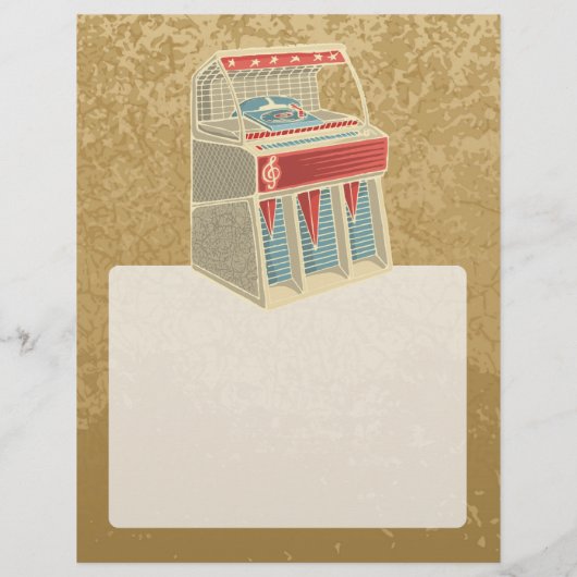 Grunge Jukebox Flyer (Achterkant)