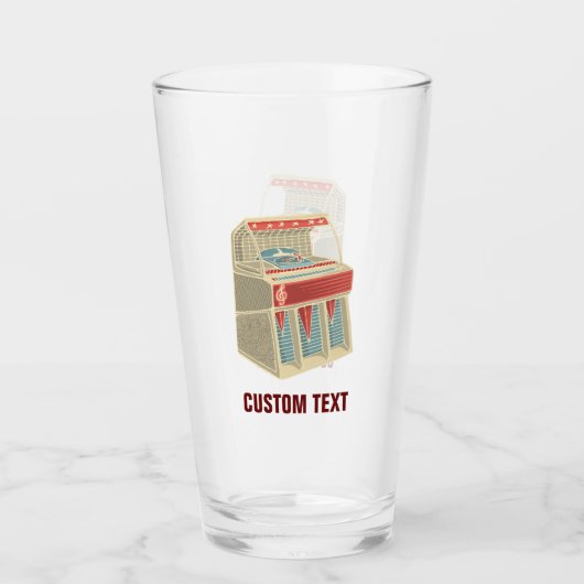 Grunge Jukebox Glas (Voorkant)