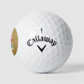 Grunge Jukebox Golfballen (Logo)