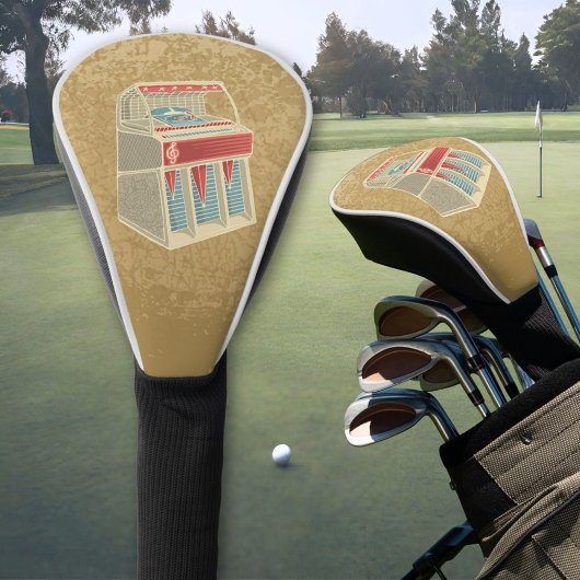 Grunge Jukebox Golfheadcover