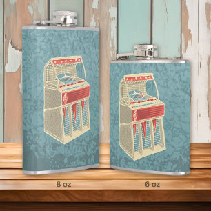 Grunge Jukebox Heupfles