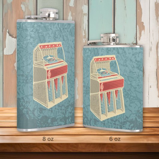 Grunge Jukebox Heupfles