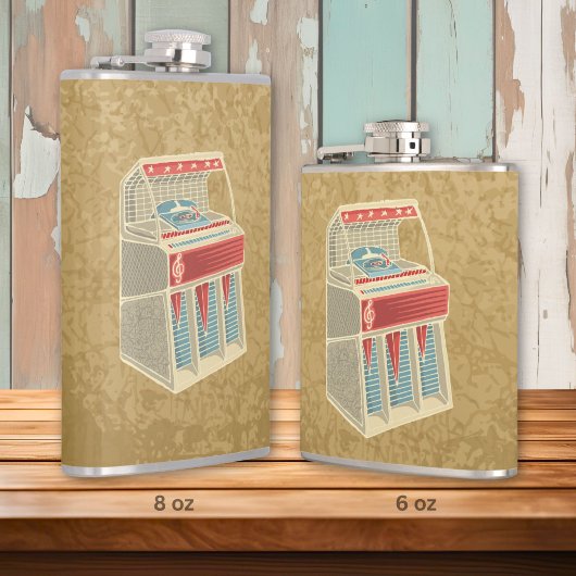 Grunge Jukebox Heupfles
