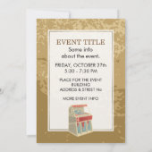 Grunge Jukebox Kaart (Achterkant)