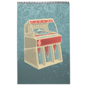 Grunge Jukebox Kalender (Hoes)