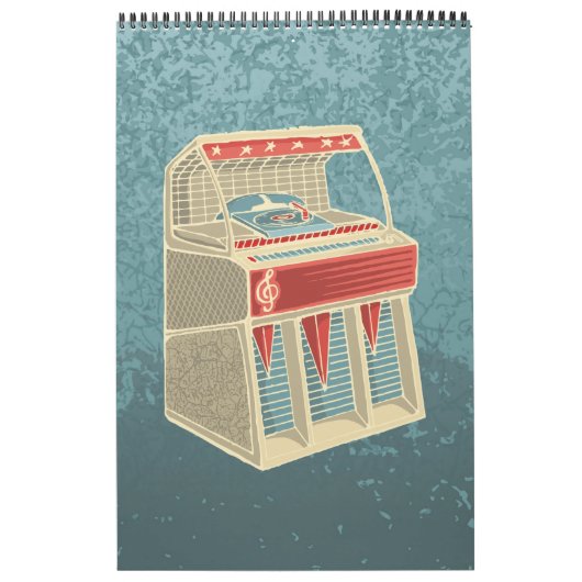 Grunge Jukebox Kalender (Hoes)