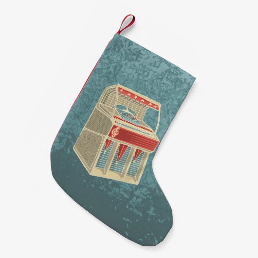 Grunge Jukebox Kleine Kerstsok (Voorkant (Hangend))