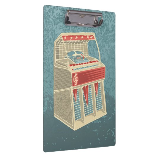 Grunge Jukebox Klembord (Rechts)