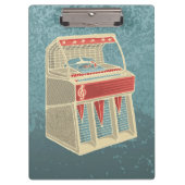 Grunge Jukebox Klembord (Voorkant)