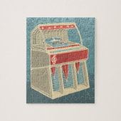 Grunge Jukebox Legpuzzel (Verticaal)