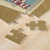 Grunge Jukebox Legpuzzel (Zijkant)