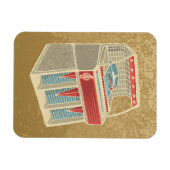 Grunge Jukebox Magneet (Horizontaal)