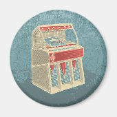 Grunge Jukebox Magneet (Voorkant)