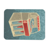 Grunge Jukebox Magneet (Horizontaal)