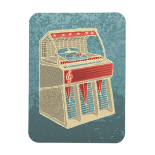 Grunge Jukebox Magneet