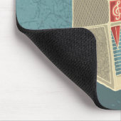 Grunge Jukebox Muismat (Hoek)