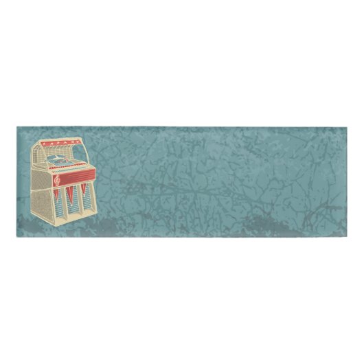 Grunge Jukebox Naambadge (Voorkant)