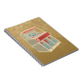 Grunge Jukebox Notitieboek (Rechterzijde)