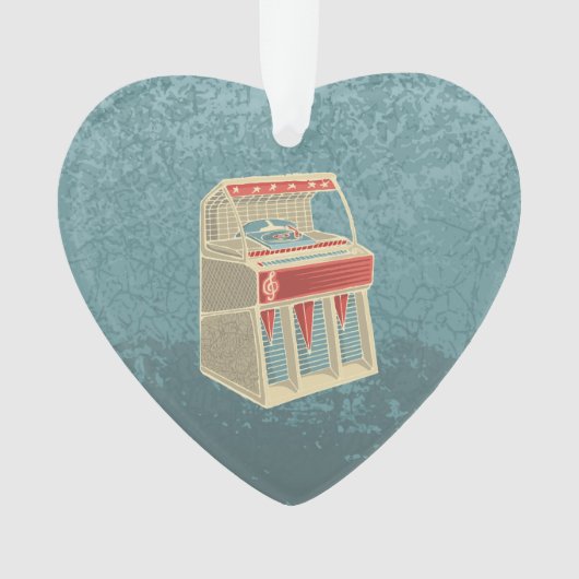 Grunge Jukebox Ornament (voorkant)