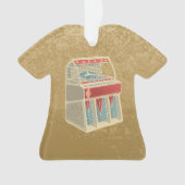 Grunge Jukebox Ornament (voorkant)