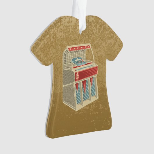Grunge Jukebox Ornament (voorkant)