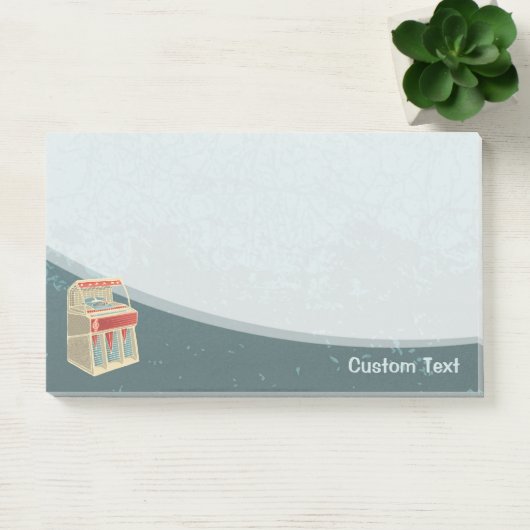 Grunge Jukebox Post-it® Notes (Kantoor)