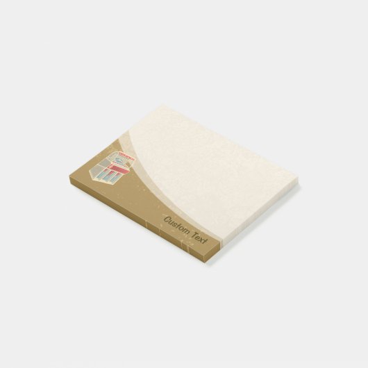Grunge Jukebox Post-it® Notes (Schuin)