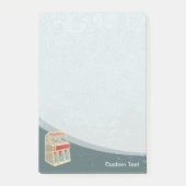 Grunge Jukebox Post-it® Notes (Voorkant)