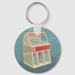 Grunge Jukebox Sleutelhanger