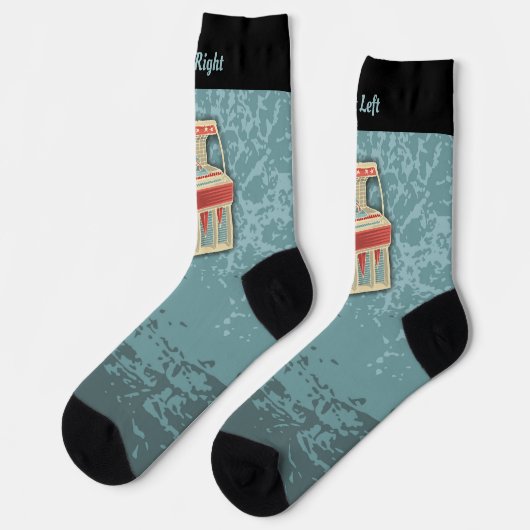 Grunge Jukebox Socks Sokken (Links)