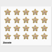 Grunge Jukebox Ster Sticker (Vel)
