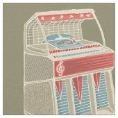 Grunge Jukebox Stof (Close Up)