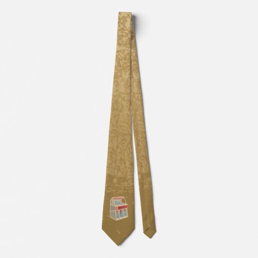 Grunge Jukebox Stropdas (Voorkant)