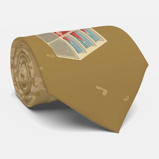 Grunge Jukebox Stropdas (Opgerold)