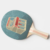Grunge Jukebox Tafeltennisbatje (Zijkant)