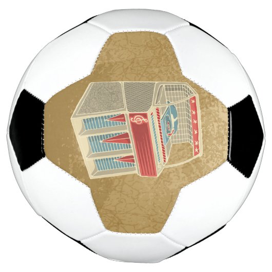 Grunge Jukebox Voetbal (Gedraaid)