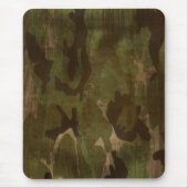 Grunge Kijk Camoflage - Mousepad Muismat (Voorkant)