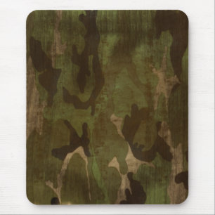 Grunge Kijk Camoflage - Mousepad Muismat