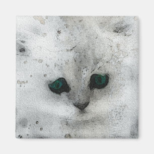 Grunge Kitten Magneet
