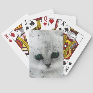Grunge Kitten Pokerkaarten