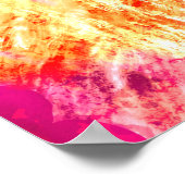 Grunge kleur dot textuur achtergrond poster (Hoek)