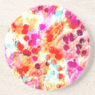 Grunge kleur dot textuur achtergrond zandsteen onderzetter