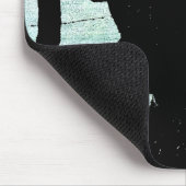 Grunge Koe Silhouette Muismat (Hoek)