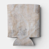 Grunge krant, textuur collage blikjeskoeler (Achterkant)