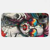 Grunge Kunst | Gebroken Vrouw Abstract Case-Mate iPhone Case (Achterkant (horizontaal))
