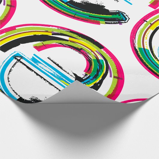 Grunge Letter E Cadeaupapier