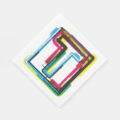 Grunge Letter to Bold Kleurrijke Stedelijke Typogr Servet (Hoek)