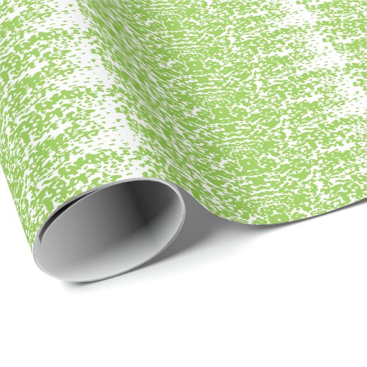 Grunge Lime Green Pattern - Summer Abstract Decor Cadeaupapier (Rol Hoek)