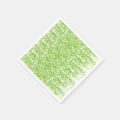 Grunge Lime Green Pattern - Summer Abstract Decor Servet (Hoek)