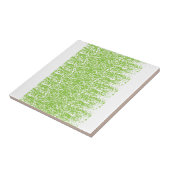 Grunge Lime Green Pattern - Summer Abstract Decor Tegeltje (Zijkant)